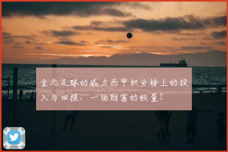金元足球的威力西甲积分榜上的投入与回报,一场财富的较量!